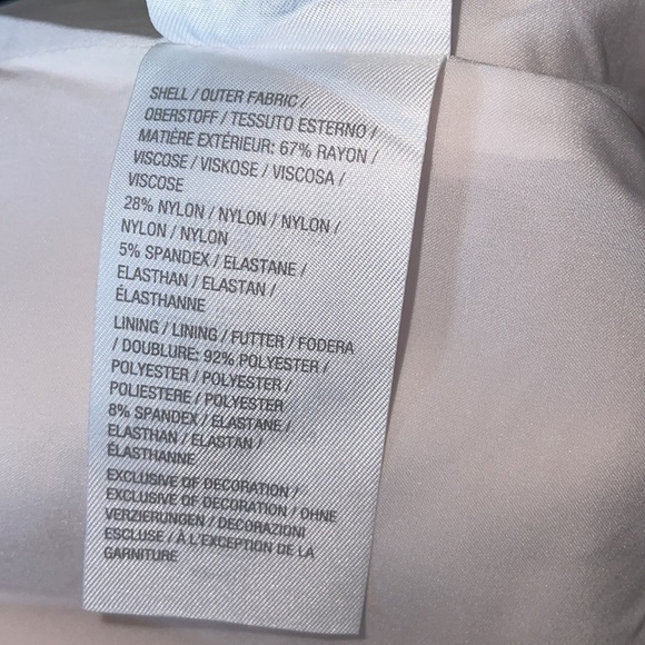 Elizabeth & Clarke Blush Pink Knit Military Jacket - Picture 6 of 8